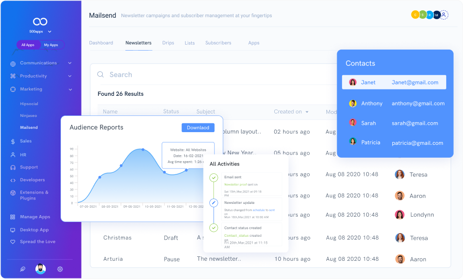 alerts and notifications leave note