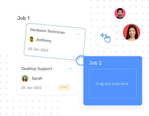 drag and drop editor
