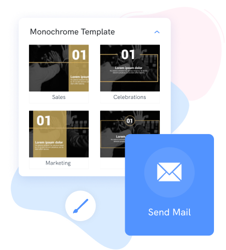 monochrome templates